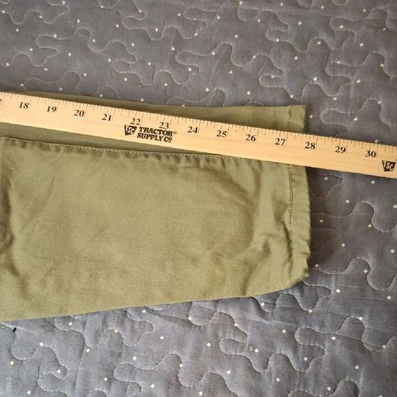 Crown & Ivy Olive High Rise Skinny Green Women's Pants size 22W - Picture 8 of 8